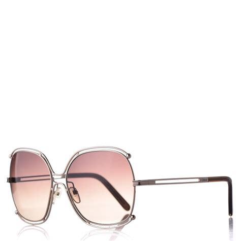 chloe sunglasses isidora square rose|CHLOE Oversized Square Isadora Sunglasses CE129S Rose.